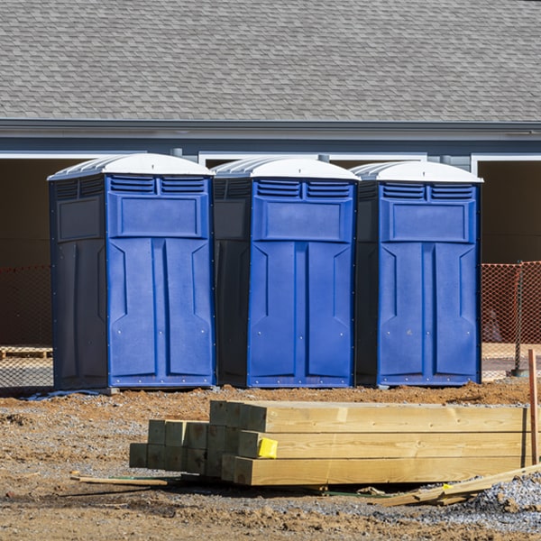 what is the maximum capacity for a single porta potty in Stella North Carolina